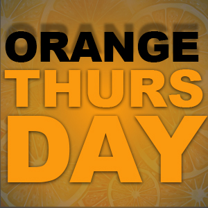 Orange Thursday im La Fumée